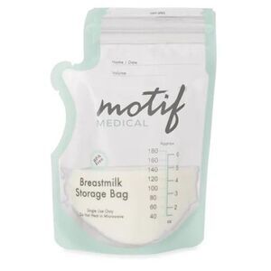 New Motif Medical Milk Breastmilk Storage Bags 90 Ct - Lot of 3